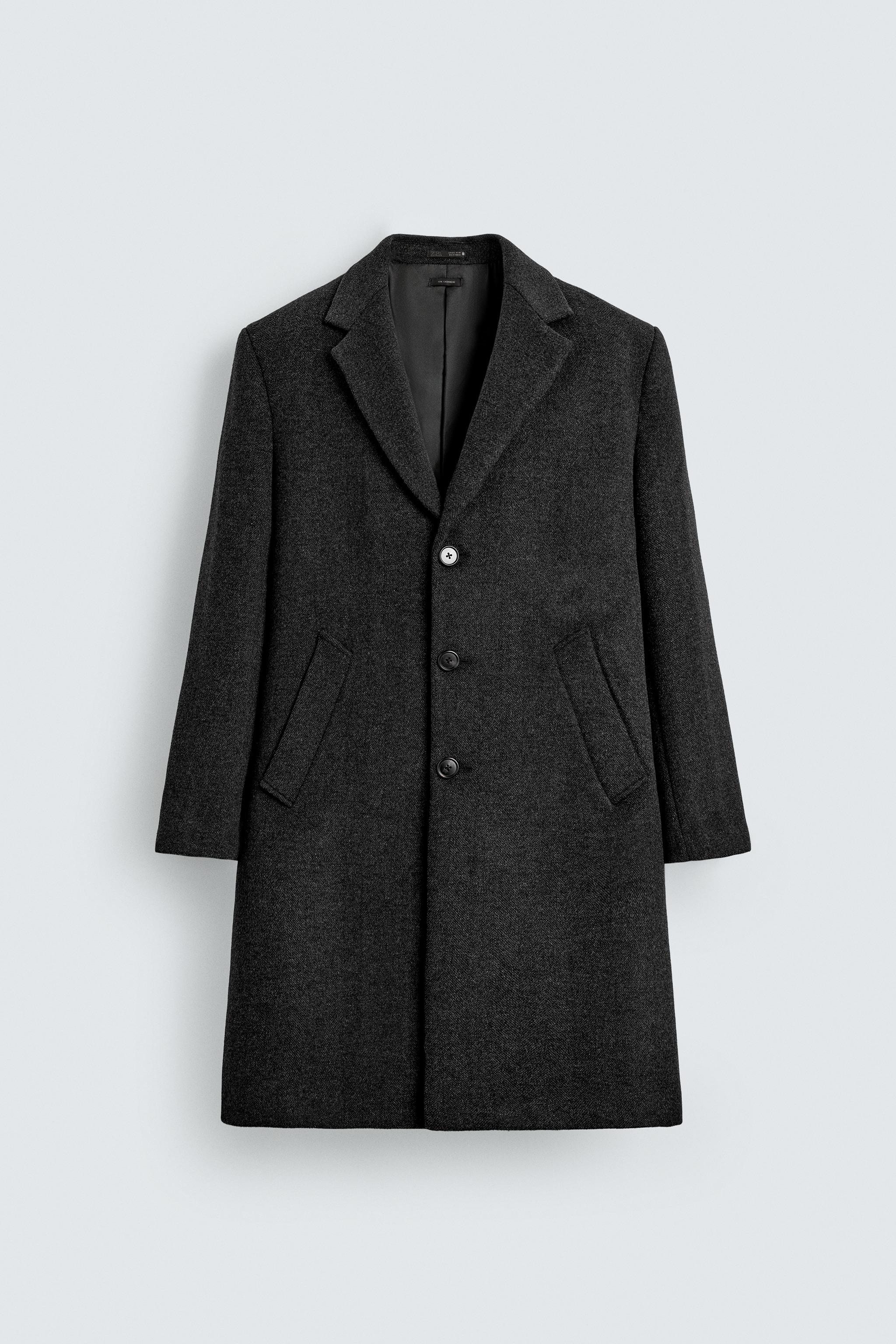 REGULAR FIT WOOL COAT